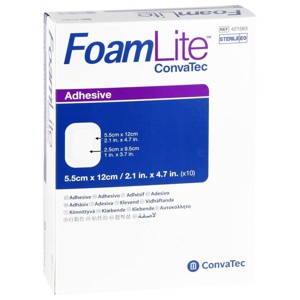 FOAM LITE ConvaTec adhäsiv PU-Schaumverb.5,5x12 cm Produktbild