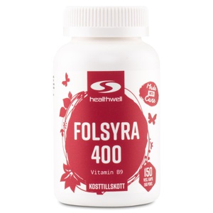 Folinsyre 400 150 kapsler produktbillede