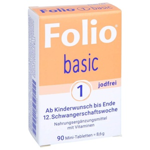 FOLIO 1 basic jodfrei Filmtabletten Produktbild