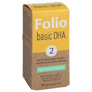 FOLIO 2 basic DHA Hartkapseln Produktbild