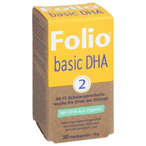 FOLIO 2 basic DHA Hartkapseln Produktbild