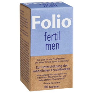 FOLIO fertil men Tabletten Produktbild
