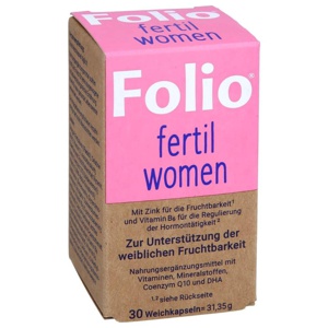 FOLIO fertil women Weichkapseln Produktbild