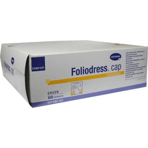 FOLIODRESS Cap Comfort Universal grün OP-Hauben Produktbild