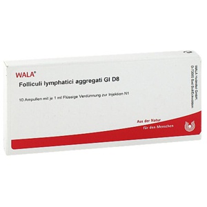 Folliculi lymphatici aggregati GL D 8 Ampullen, 10X1 ml Ampullen Produktbild