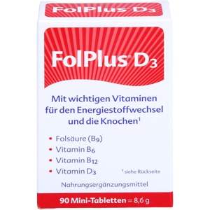 FOLPLUS+D3 Tabletten Produktbild