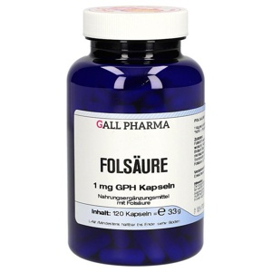 FOLSÄURE 1 mg GPH Kapseln Produktbild
