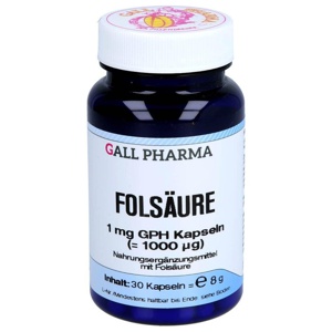 FOLSÄURE 1 mg GPH Kapseln Produktbild