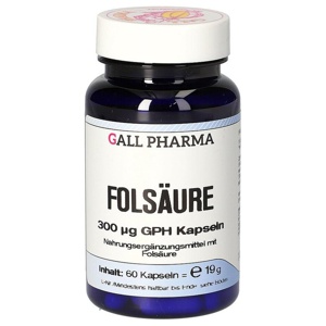 FOLSÄURE 300 μg GPH Kapseln Produktbild