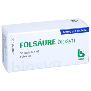 FOLSÄURE BIOSYN Tabletten Produktbild