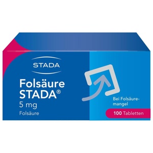 FOLSÄURE STADA 5 mg Tabletten Produktbild