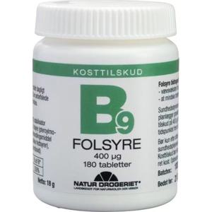 Folsyra 400 μg 180 st. produkt bild