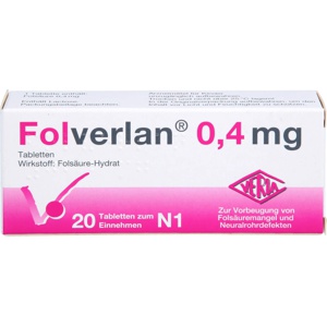 FOLVERLAN 0,4 mg Tabletten Produktbild