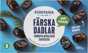 Fontana Dadlar Färska 500 g produkt bild