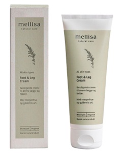 Mellisa Foot & Leg Cream - 75 ml produktbillede