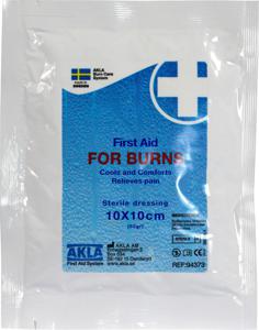 AKLA For Burns Brännskadekompress 10 x 10 cm produkt bild