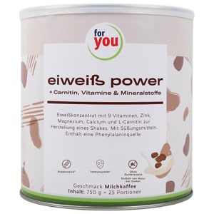For You Eiweiss Power Milchkaffee Produktbild