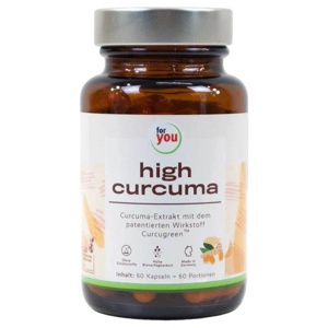 for you high curcuma 60 St Kapseln Produktbild