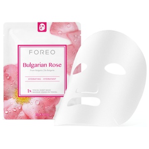 FOREO Farm to face Bulgarian Rose Sheet Mask Ansiktsmask, 3 st produkt bild