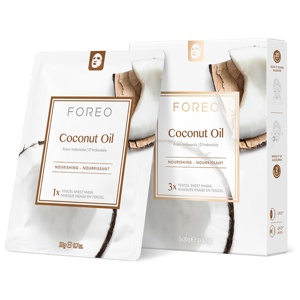 FOREO Farm To Face Coconut Oil Sheet Mask produktbilde