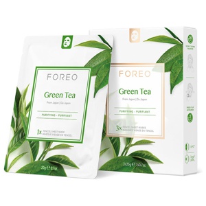 FOREO Farm To Face Green Tea Sheet Mask produktbilde