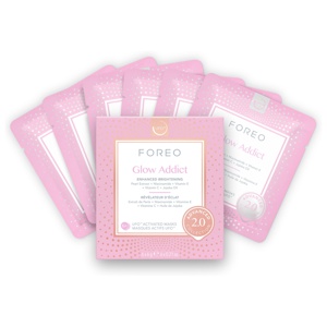 FOREO UFO™-Mask Glow Addict 2.0 Semi-transparent 6 pcs produktbillede
