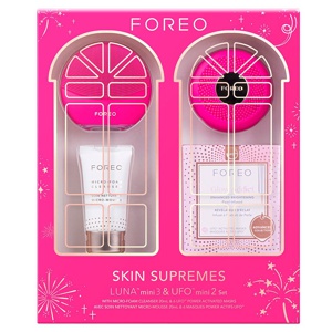 FOREO LUNA Mini 3 & UFO Mini 2 Set Fuchsia produktbillede