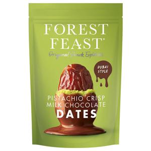Forest Feast Dates Pistachio Milk Chocolate produkt bild