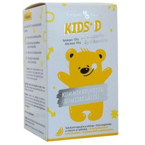 Formula Vitale Kids+ D 20mcg kummikarukesed N60 toote pilt