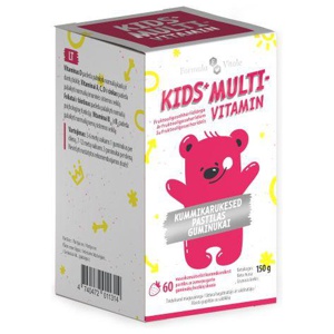 Formula Vitale Kids+ Multi kummikarukesed N60 toote pilt