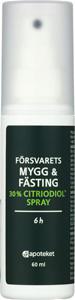Försvarets Mygg & Fästing 30% Citriodiol Spray, 60 ml produkt bild
