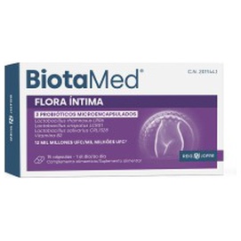 Forté Pharma Biotamed Flora Íntima Cápsulas 15 Un Produktbild
