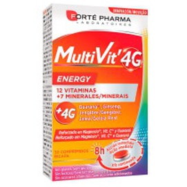 Forté Pharma Multivit 4G Energy 30 Comprimidos Produktbild