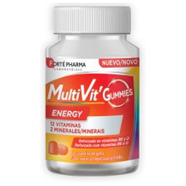 Forté Pharma Multivit Energy Gummies 60 Un Produktbild