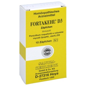 FORTAKEHL D 3 Zäpfchen Produktbild