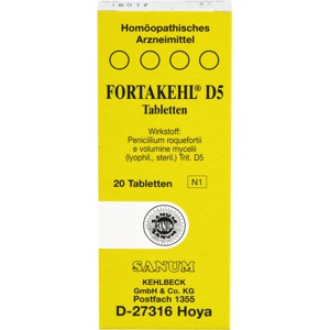 FORTAKEHL D 5 Tabletten Produktbild