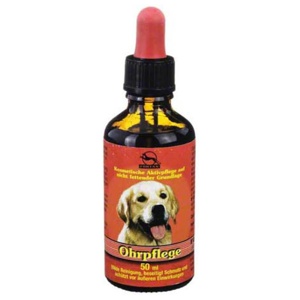 Fortan Ohrpflegemittel vet. (für Tiere), 50 ml Flüssigkeit Produktbild