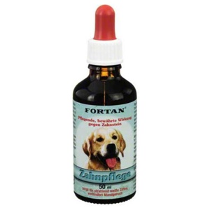 Fortan Zahnpflegemittel vet. (für Tiere), 50 ml Flüssigkeit Produktbild