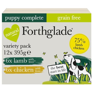Forthglade Complete Meal Grain Free Puppy Dog - Lamb & Chicken product image