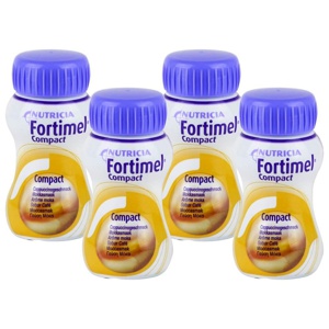 Fortimel Compact 2.4 Trinknahrung Cappuccino 4X125 ml Flüssigkeit Produktbild