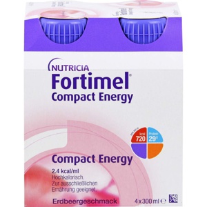FORTIMEL Compact Energy Erdbeere Produktbild