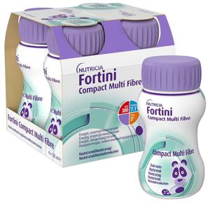 Fortini compact Multi fibre - 4x125ml Neutral - 4 st produkt bild