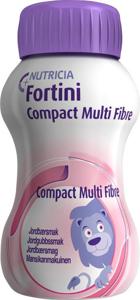 Fortini Compact Multi Fibre Jordgubb Näringsdryck för Barn 4x125 ml produkt bild