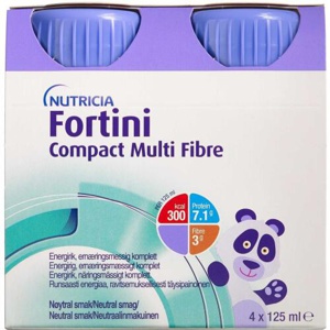 Fortini Compact Multi Fibre Neutral 4 x 125 ml produktbillede