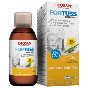 Fortuss Otosan hostesaft m. Manuka honning produktbillede