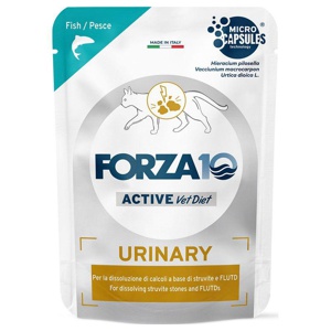 Forza 10 Urinary Active Vet Diet für Katzen 12 x 80 g Produktbild
