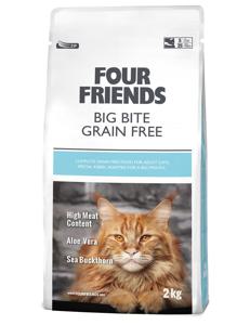 FourFriends Cat Grain Free Big Bite - 2kg produkt bild