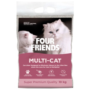 FourFriends Cat Litter MultiCat 10 kg produkt bild