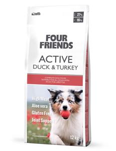 FourFriends Dog Active Duck & Turkey - 12kg produkt bild