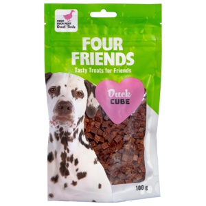 FourFriends Dog Duck Cube 100 g produkt bild